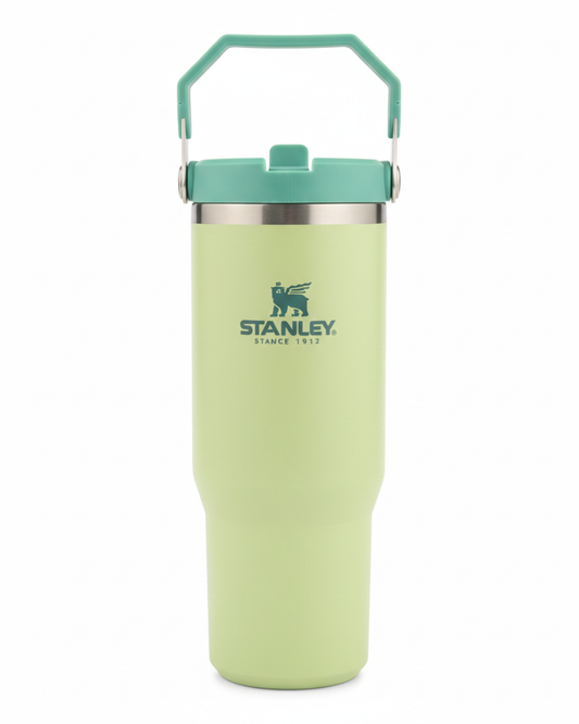 The IceFlow™ Flip Straw Tumbler | 30 OZ |  lime green
