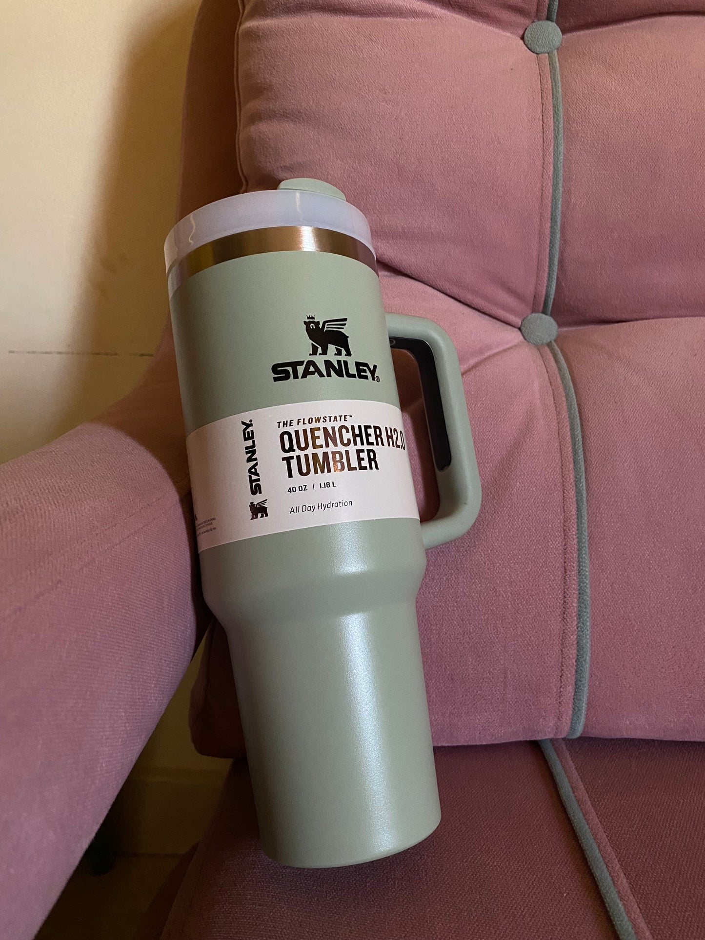 The Quencher H2.0 Flowstate™ Tumbler | color sage green